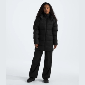 The North Face - geaca - Hydrenalite City Down Hooded Parka W - Black - M - Img 3
