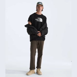 The North Face - tricou - Evolution Half Dome Regular Tee - Black | White - L - Img 4