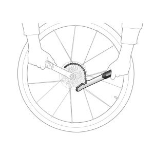 Topeak - cheie pinioane bicicleta Chain Whip (Sprocket Remover) - Img 2