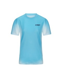 Tricou alergare CEP Core Run W - albastru deschis | respirabil