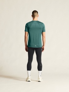 Tricou alergare Craft ADV Essence SS Tee 2 - verde | poliester reciclat - Img 4