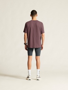 Tricou alergare Craft Hypervent Tee - mov | ventilație maximă - Img 4