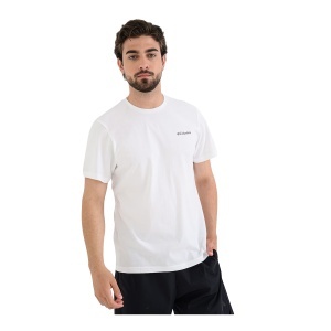 Tricou Barbati Columbia Parsons Point™ Short Sleeve Logo White