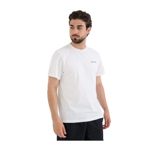 Tricou Barbati Columbia Parsons Point™ Short Sleeve Logo White - Img 2