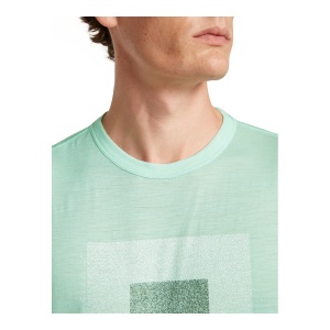 Tricou Barbati Icebreaker 150 Tech Lite Relaxed Mountain Shift Albastru - Img 6