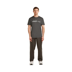 Tricou Barbati Icebreaker Merino 150 Tech Lite The Peaks Negru - Img 3