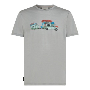 Tricou Barbati Icebreaker Merino 150 Tech Lite Transportage Grey - Img 5