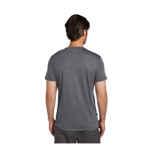 Tricou Barbati Icebreaker Merino Blend 125 Cool-Lite™ Sphere Bleumarin - Img 2