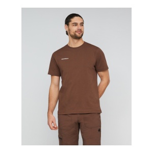 Tricou Barbati Mammut Base Mini Logo Brown - Img 2