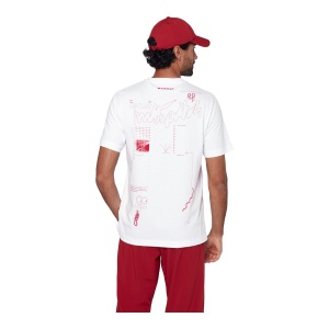 Tricou Barbati Mammut Base Multi-Pitch Alb - Img 3