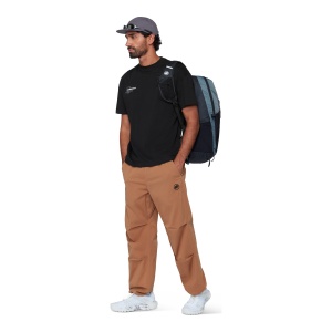 Tricou Barbati Mammut Base Relaxed Glacier Negru - Img 7