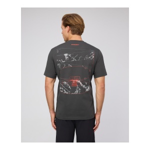 Tricou Barbati Mammut Base T-Shirt Men Avy Gabbro - Img 3