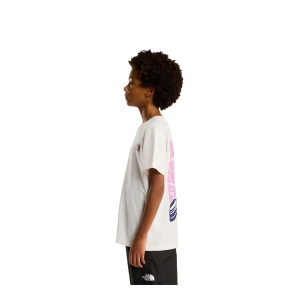 Tricou Copii The North Face Voyage Relaxed Graphic Beige - Img 4