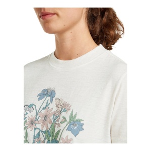 Tricou Femei Icebreaker Merino 150 Tech Lite Crop NZ Flora Gri - Img 6