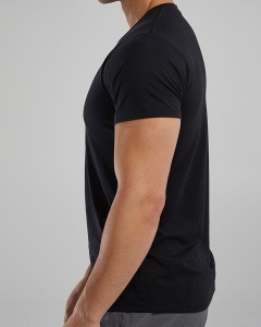 Tricou tehnic TYR Unisex Lightweight Ultrasoft Tech - negru | confortabil - Img 7