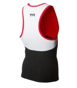 TYR - Maiou Triathlon barbati - negru rosu - Img 2