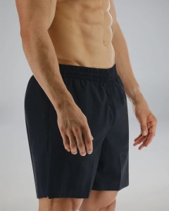 TYR - pantaloni scurti de inot pentru barbati - Deck-X Swim Short Solid - Black - 2XL - Img 6
