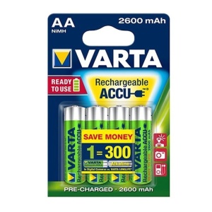 Varta - set acumulatori AA Recharge Accu 2600 mAh - 4buc - Img 3