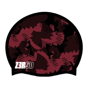 Z3R0D - Casca inot silicon Flex cap - negru rosu - Img 1