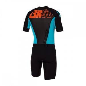 Z3R0D - costum neopren unisex swimrun SWR START wetsuit - negru albastru - Img 2