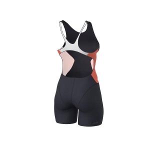 Z3R0D - Costum triatlon femei fara maneci - Racer TRISUIT WOMAN FUSION CORAL - Img 2