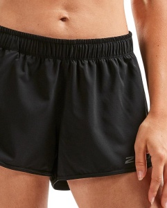 2XU - Pantaloni scurti de alergare pentru femei GHST 3" Stretch Woven Short - negru - Img 4