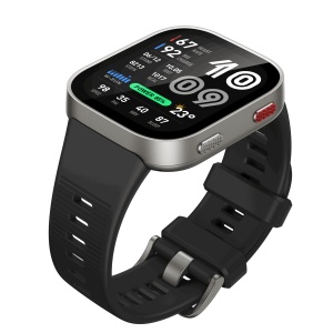 Amazfit Bip Max, ceas smartwatch sport GPS 20 zile autonomie - Silver 50mm - Img 2