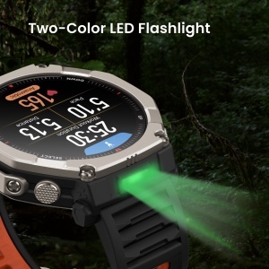 Amazfit T-Rex Ultra 2 – Ceas Smart Outdoor Robust, GPS, Monitorizare Sănătate 24/7, Durată de Baterie Extinsă, Rezistență la Suprasolicitare, Ecran AMOLED, compatibil Apple si Android - Img 5