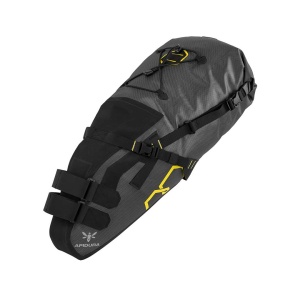 Apidura - geanta bicicleta cu prindere sub sa, Expedition Saddle Pack 17 litri - gri negru galben - Img 3