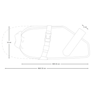 Apidura - geanta bicicleta cu prindere sub sa,Racing Saddle Pack 5 litri - negru galben - Img 14