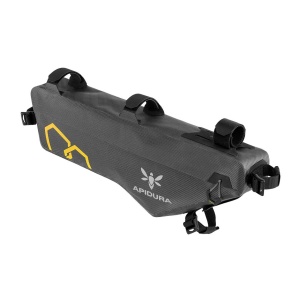 Apidura - geanta cadru bicicleta Expedition Frame Pack 4.5 litri (pentru cadru compact) - gri negru - Img 4