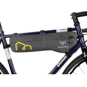 Apidura - geanta cadru bicicleta Expedition Frame Pack 5 litri (pentru cadru inalt) - gri negru - Img 1