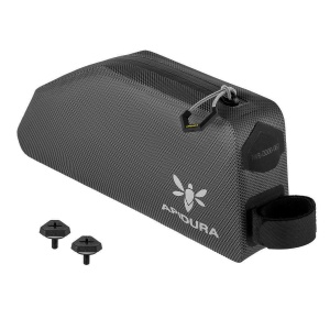 Apidura - geanta compacta cadru bicicleta Expedition Bolt On Top Tube Pack, 1Litru - gri negru - Img 4