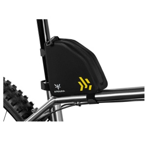 Apidura - geanta mica cadru bicicleta Backcountry 2.0 Rear Top Tube Pack 1 litru - negru galben - Img 3