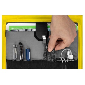 Apidura - rucsac sport urban City Backpack, capacitate 17 litri - gri inchis - Img 9