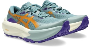 ASICS - pantofi alergare trail - Trabuco Max 5 - Foggy Teal | Radiant Amethyst - 38 - Img 5
