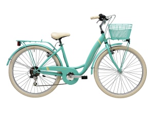Bicicleta Adriatica Panda 26 Lady 6V verde matt 42 cm