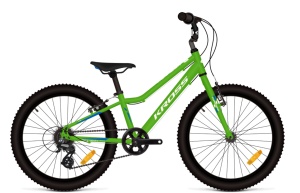 Bicicleta Copii Kross Hexagon Mini 1.0 20 inch verde Shimano Tourney