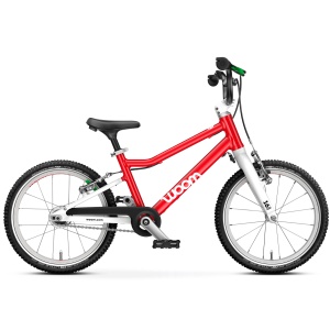 Bicicleta copii Woom 3 Automagic Go cu roti 16" galben Vibrant Yellow - Img 1