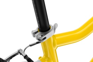Bicicleta copii Woom 3 Automagic Go cu roti 16" galben Vibrant Yellow - Img 13