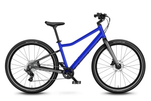 Bicicleta copii Woom 5 Explore cu roti 24" albastru