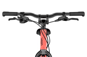 Bicicleta copii Woom 5 Explore cu roti 24" portocaliu Neon Coral - Img 31