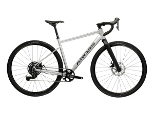 Bicicleta Gravel Kross Esker 1.0 28 inch gri Shimano Cues