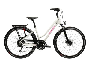 Bicicleta Trekking Kross Trans 5.0 28 inch gri Shimano Cues