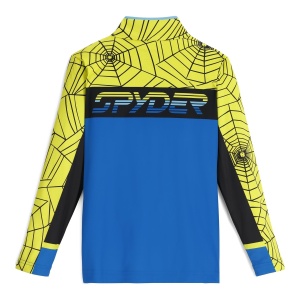 Bluza Baieti Spyder Ryder 1/2 Zip Lime - Img 2