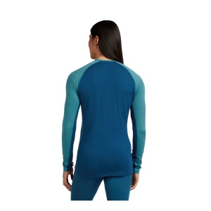Bluza Barbati M Mer 200 Zoneknit Ls Crewe Atlantis-Topaz-Cb - Img 2