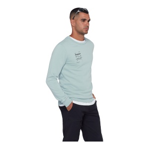 Bluza Barbati Mammut Core ML Crew Neck Vert Nebla - Img 4