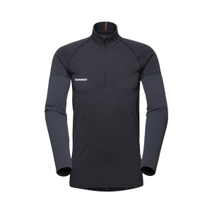 Bluza Barbati Mammut Trift Half Zip Black - Img 3