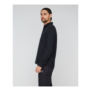 Camasa Barbati Mammut Alvra Plain Longsleeve Black - Img 4