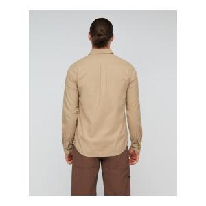 Camasa Barbati Mammut Alvra Plain Longsleeve Sablun - Img 3
